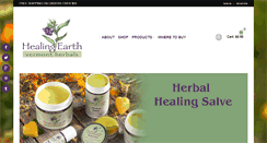 Desktop Screenshot of healingearthvt.com